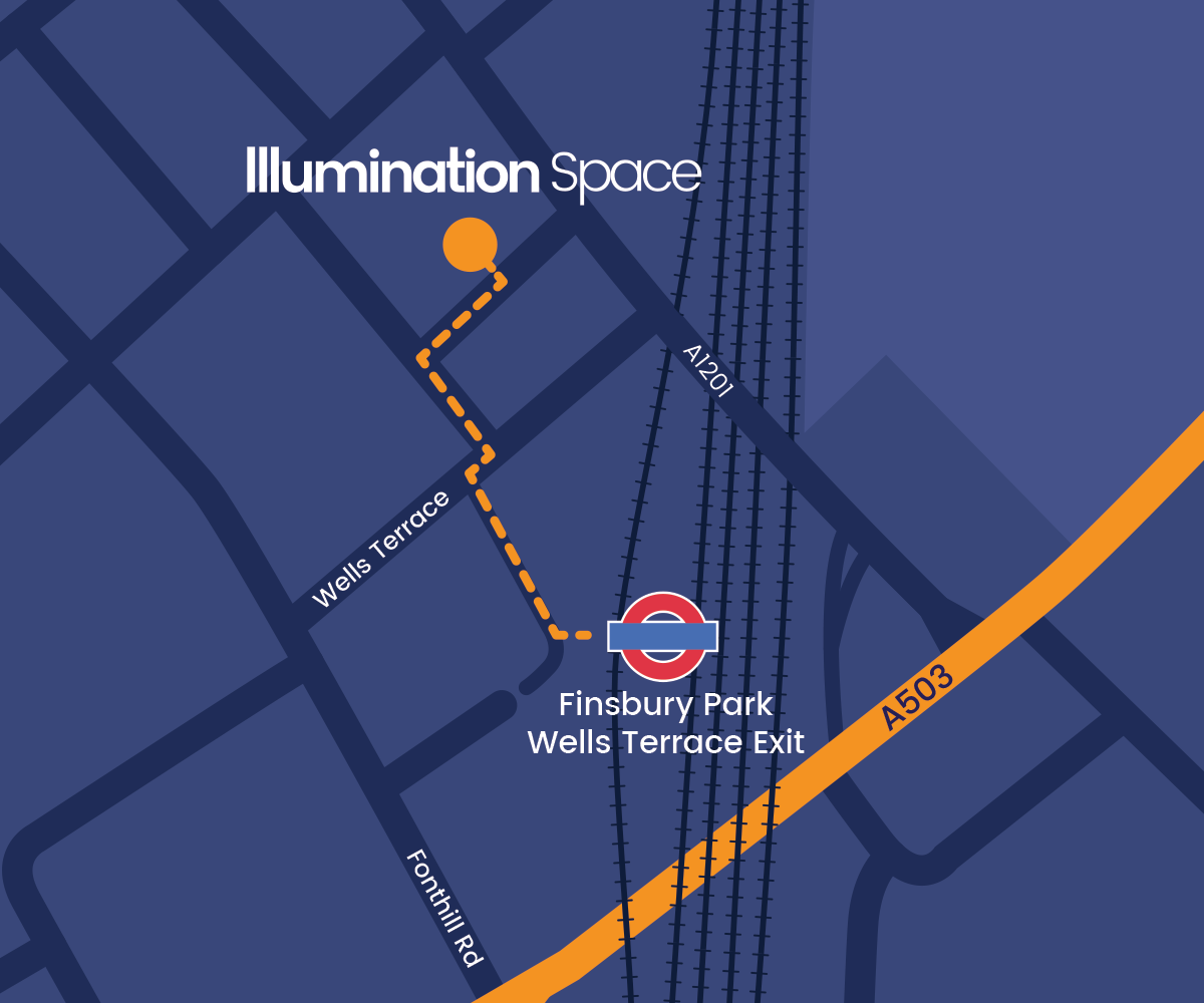 Directions from Finsbury Park station